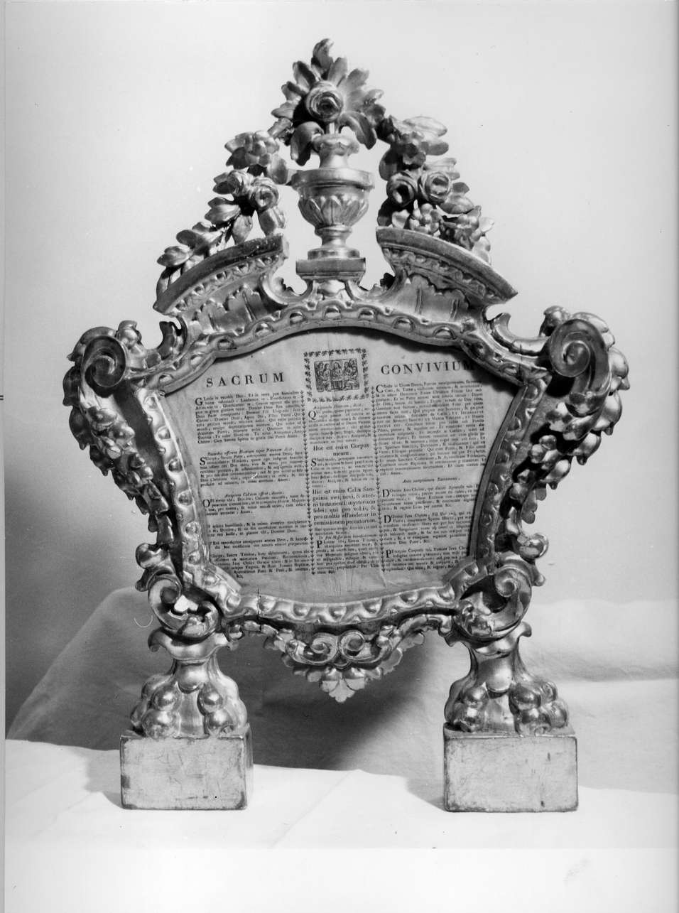 motivi decorativi a volute/ motivi decorativi vegetali (cartagloria, opera isolata) - bottega ligure (seconda metà sec. XVIII)