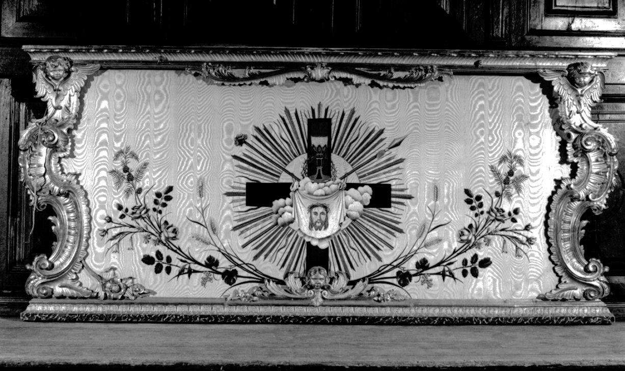 paliotto, insieme - manifattura ligure (fine sec. XIX)