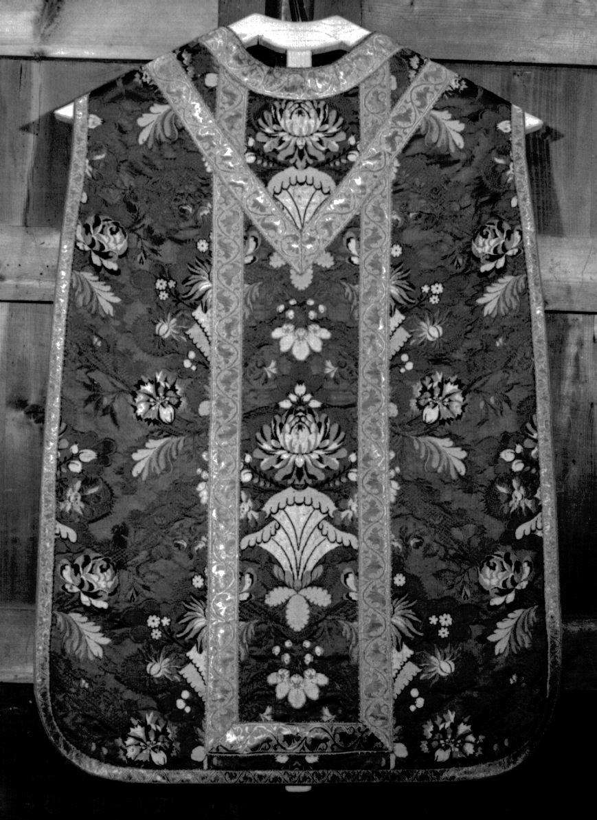 pianeta, pendant - manifattura ligure (sec. XVIII)