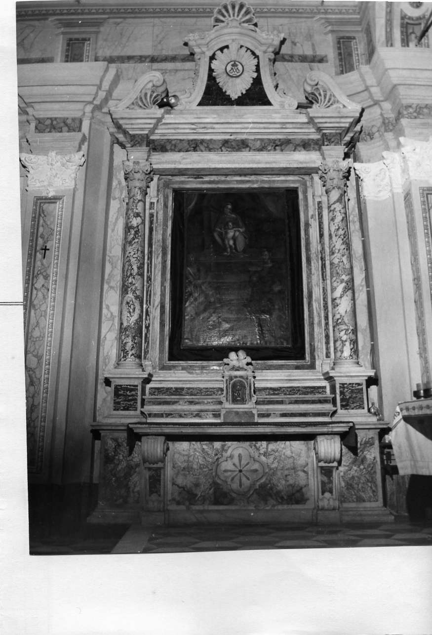 altare, opera isolata - bottega italiana (sec. XVIII)