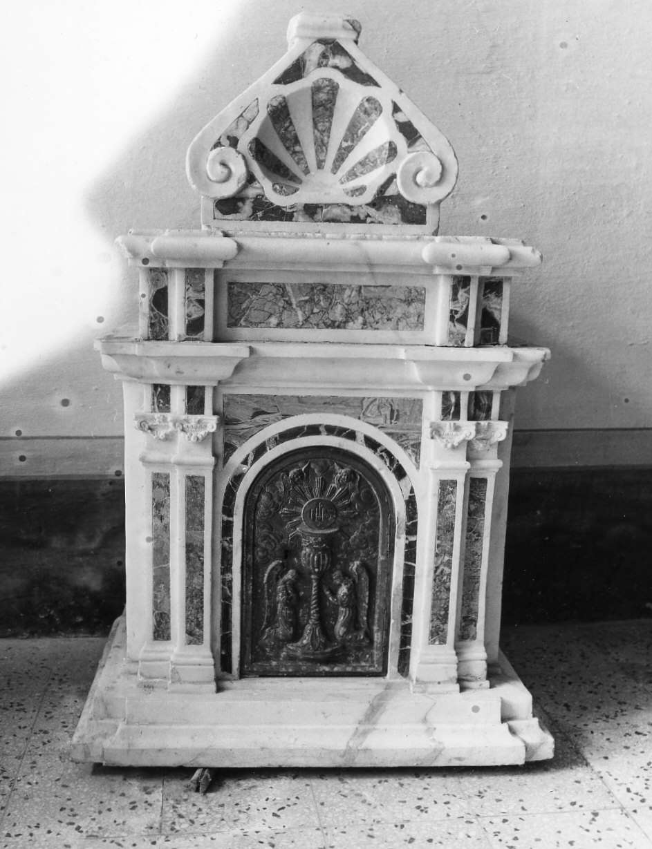 tabernacolo, frammento - bottega ligure (sec. XVIII)