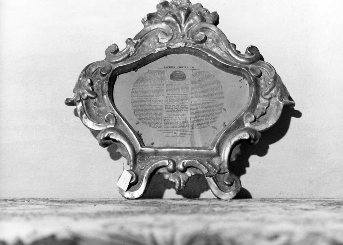 cartagloria, opera isolata - bottega ligure (sec. XIX)