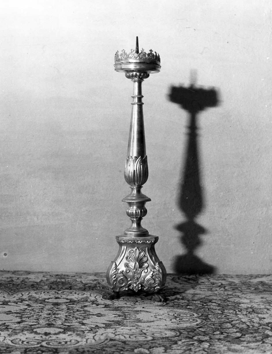 candeliere, serie - manifattura ligure (secc. XIX/ XX)