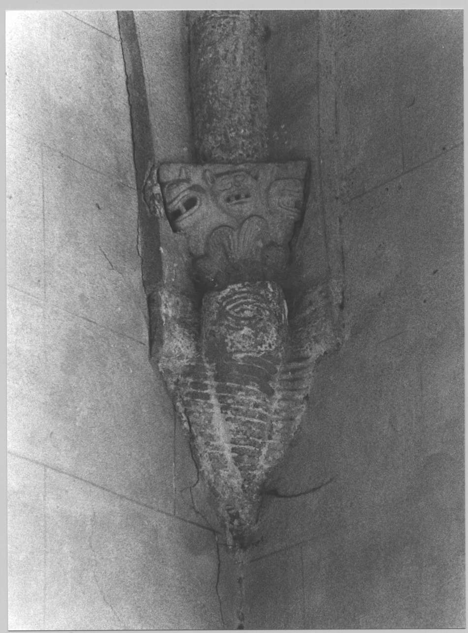 motivo decorativo zoomorfo (mensola, opera isolata) - bottega italiana (secc. VIII/ X)