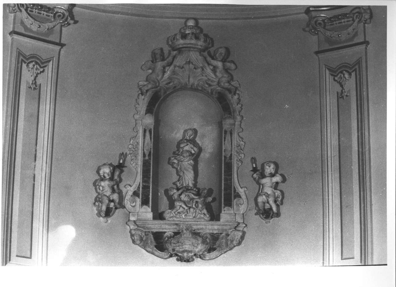 decorazione plastica, elemento d'insieme - bottega italiana (sec. XVIII)