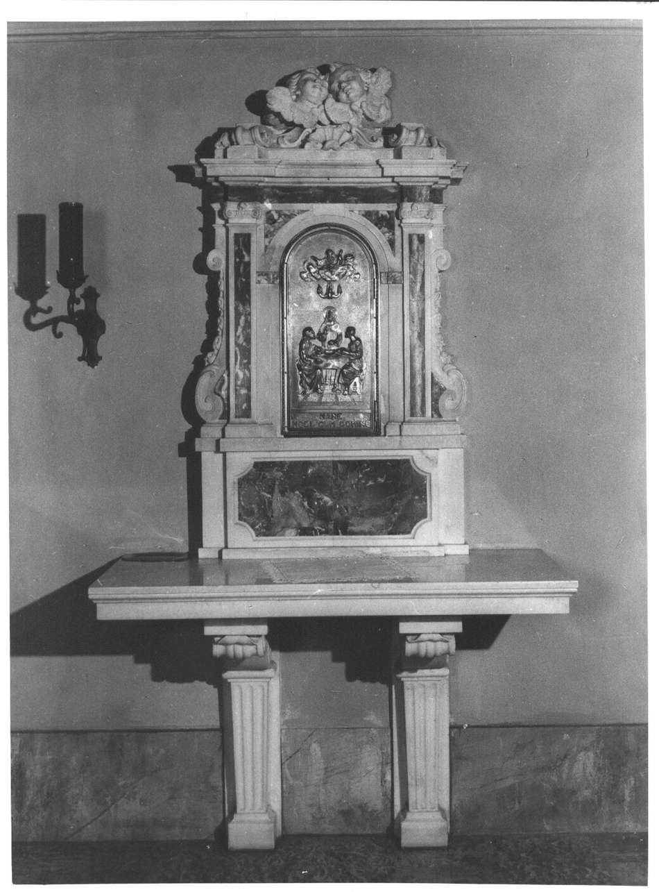 tabernacolo - a frontale architettonico, opera isolata - bottega italiana (sec. XVIII)