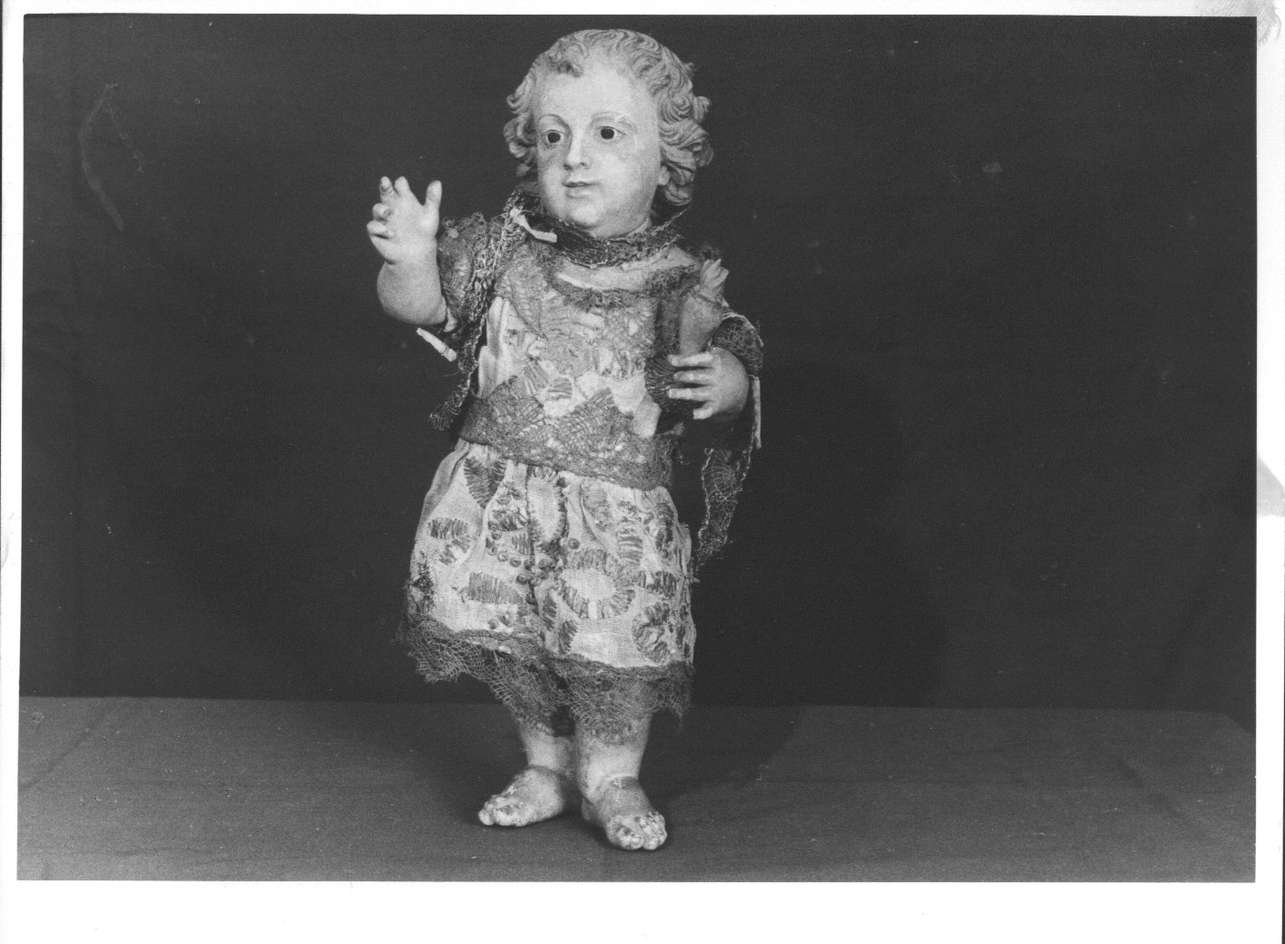 Gesù Bambino (statuetta devozionale, opera isolata) - bottega italiana (sec. XVIII)