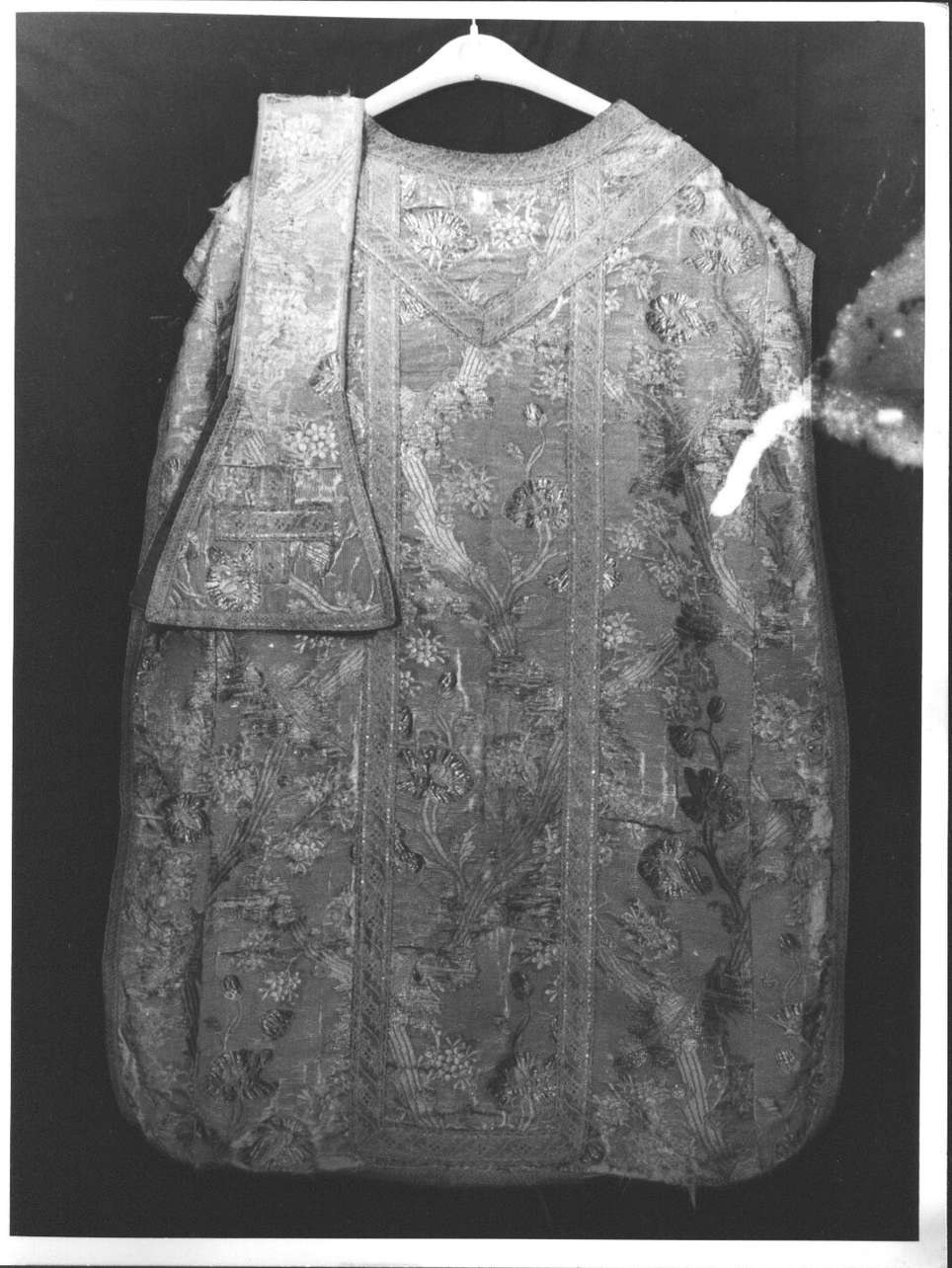 stola, elemento d'insieme - manifattura italiana (ultimo quarto sec. XVIII)