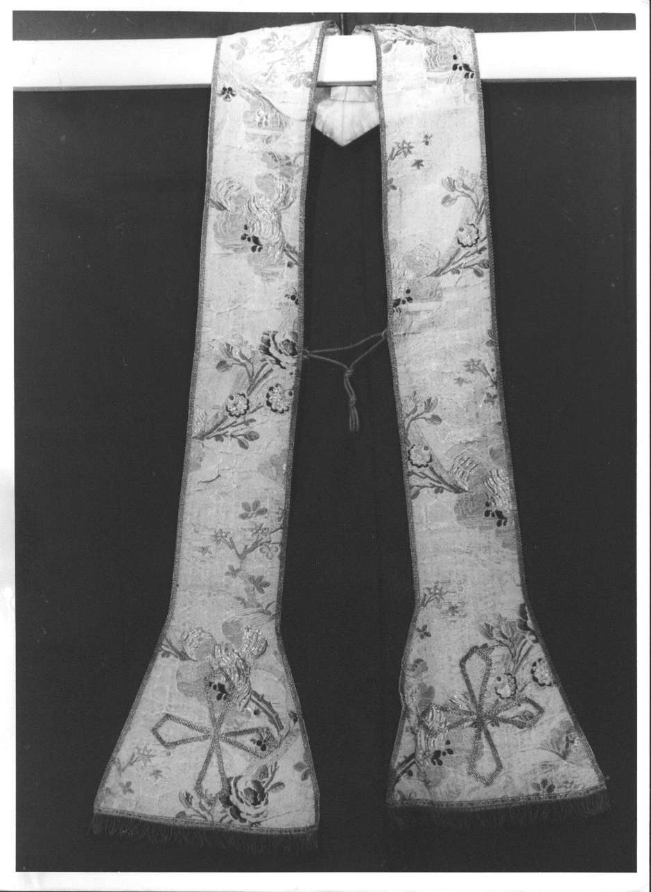 velo omerale, elemento d'insieme - manifattura italiana (sec. XVIII)