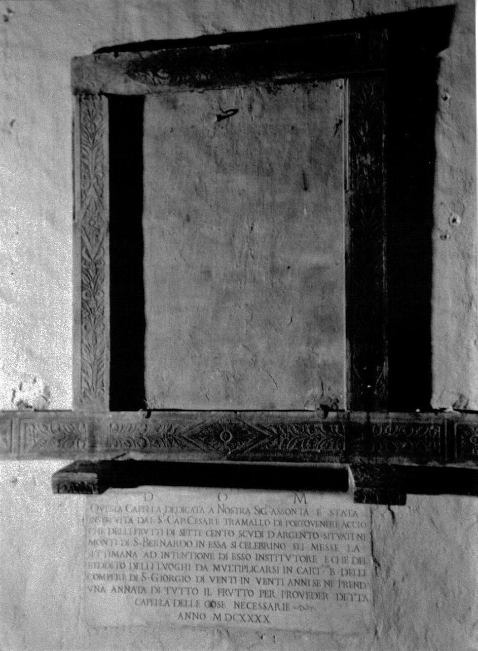 tabernacolo, opera isolata - bottega ligure (metà sec. XVI)