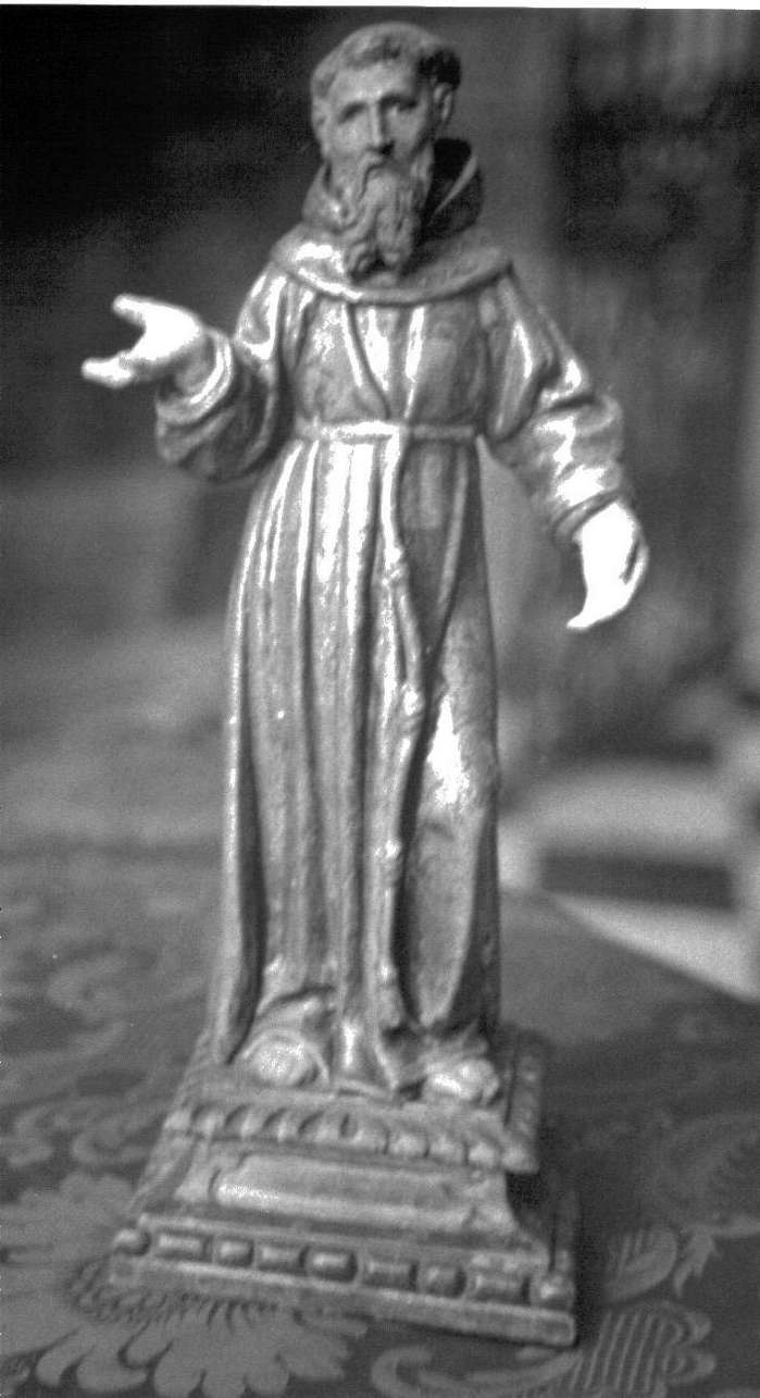 San Francesco (statuetta, opera isolata) - bottega ligure (seconda metà sec. XVII)