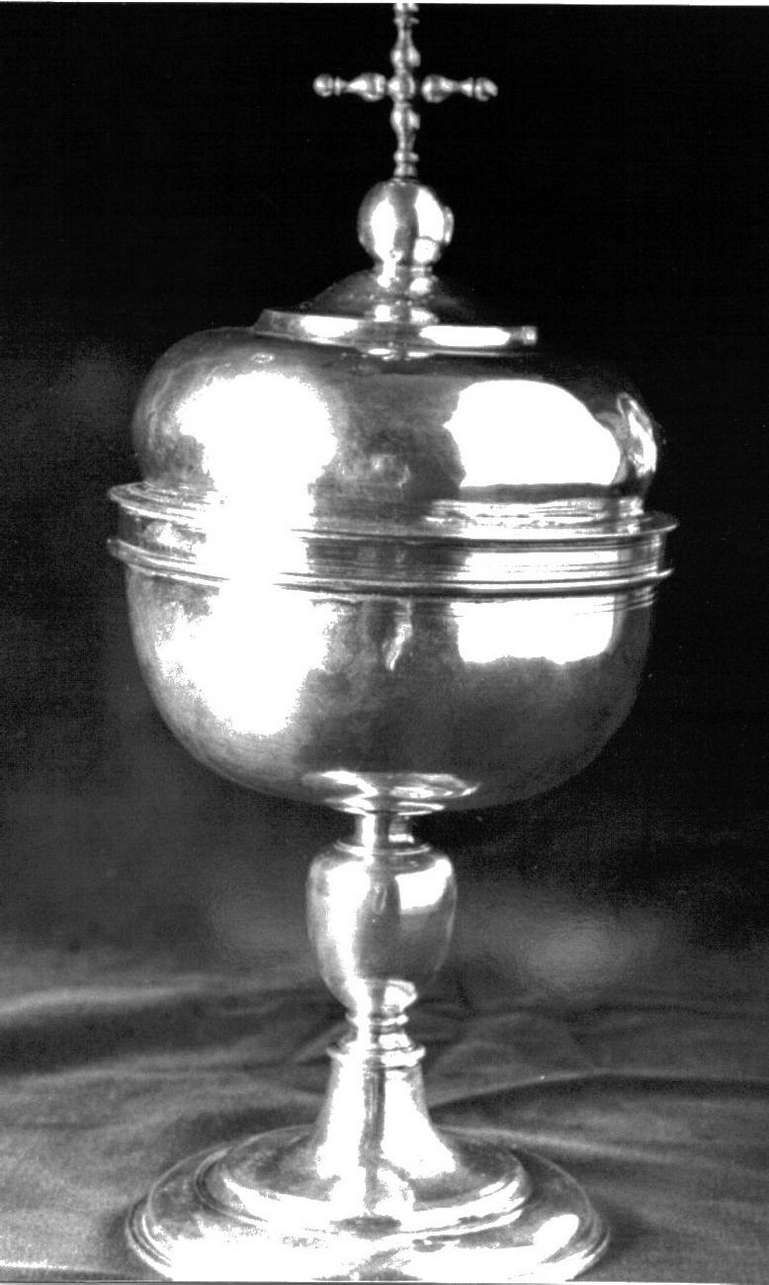 pisside, opera isolata - bottega ligure (inizio sec. XVII)