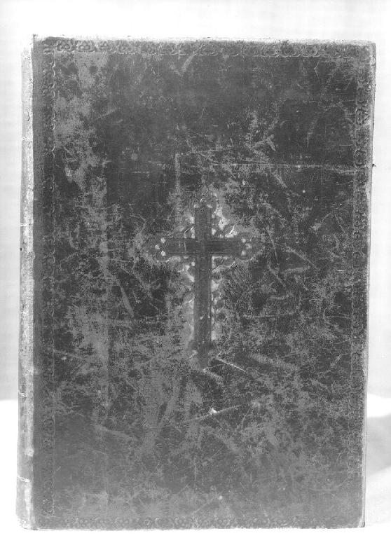 coperta di libro - ambito toscano (sec. XVII)