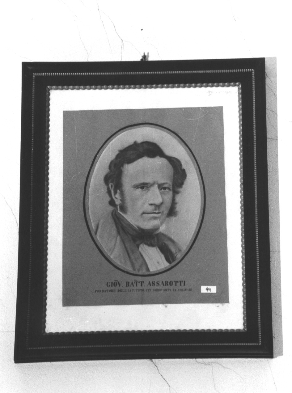 ritratto d'uomo (dipinto, elemento d'insieme) di Sala Antonio (ultimo quarto sec. XIX)