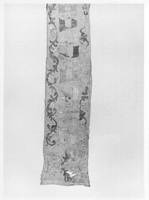 mappah, opera isolata - manifattura askenazita (primo quarto sec. XVIII)