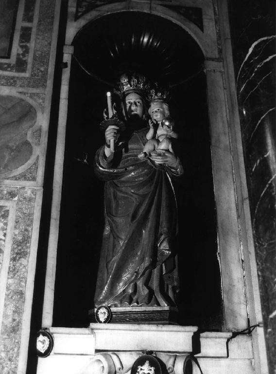 MADONNA DI BONARIA, Madonna con Bambino (statua, opera isolata) - ambito ligure (primo quarto sec. XX)