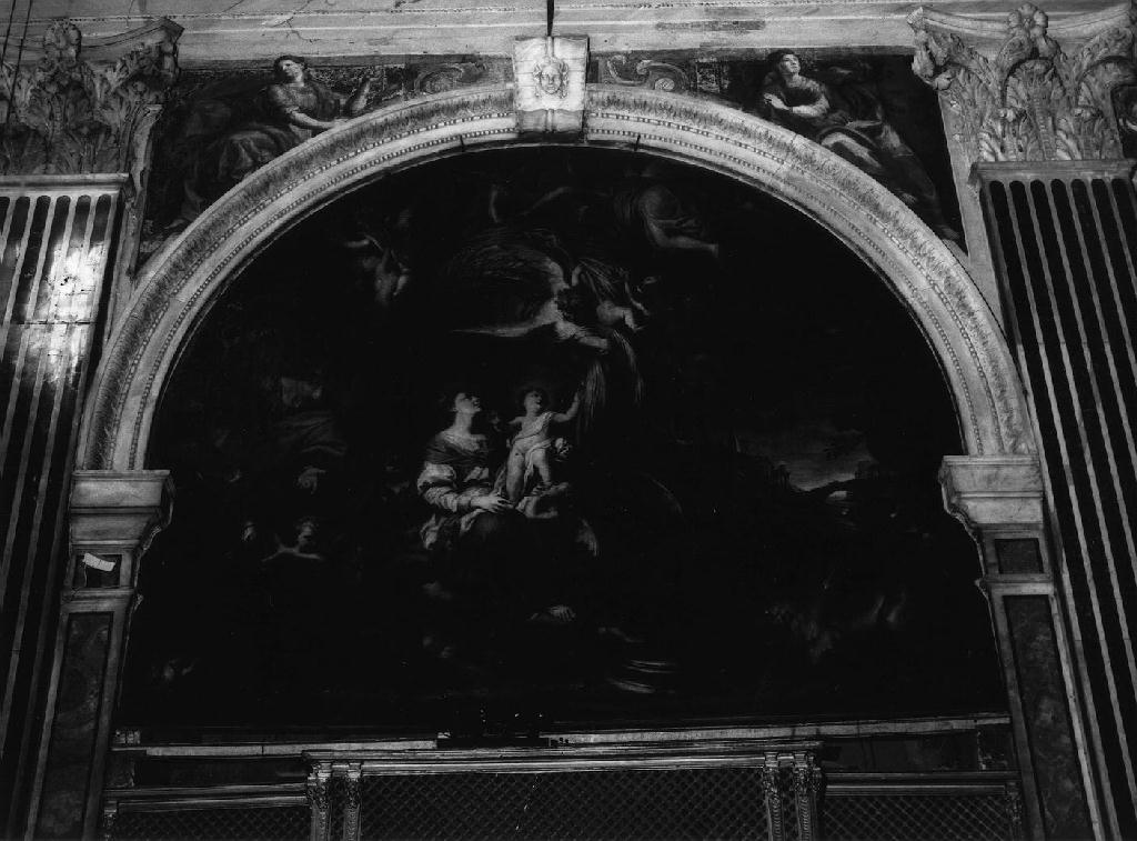 Virtù (dipinto, ciclo) di Carlone Giovanni detto Genovese (secondo quarto sec. XVII)