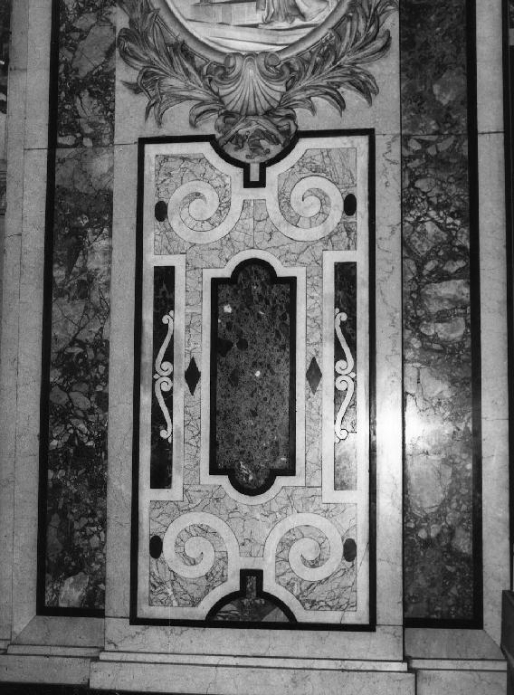 motivi decorativi geometrici (decorazione plastico-architettonica, complesso decorativo) di Paleni Cesare (sec. XX)