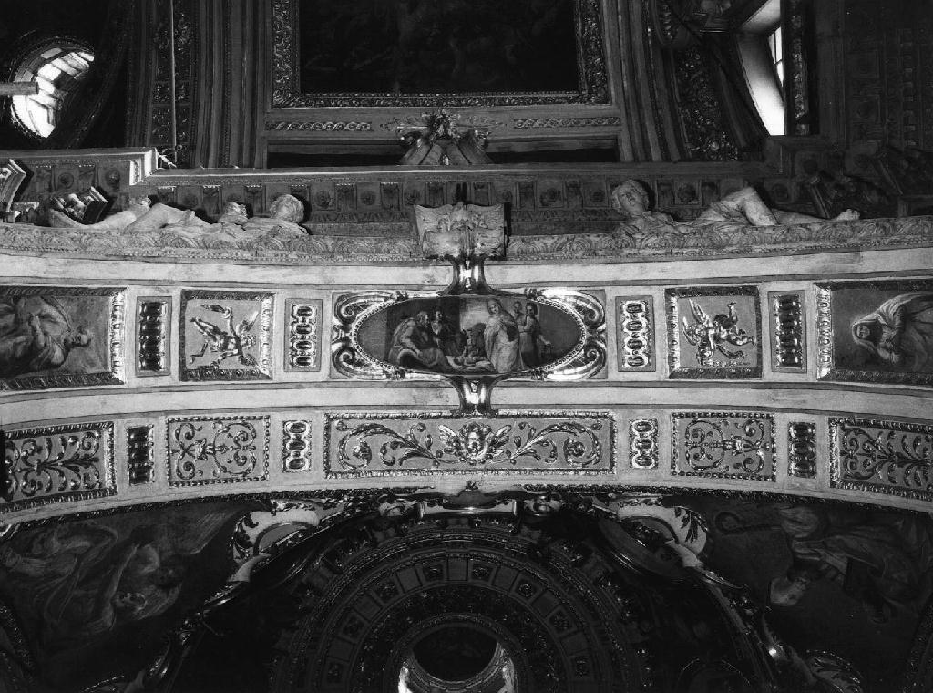 motivi decorativi vegetali (decorazione plastico-architettonica, complesso decorativo) - ambito lombardo (secondo quarto sec. XVII)