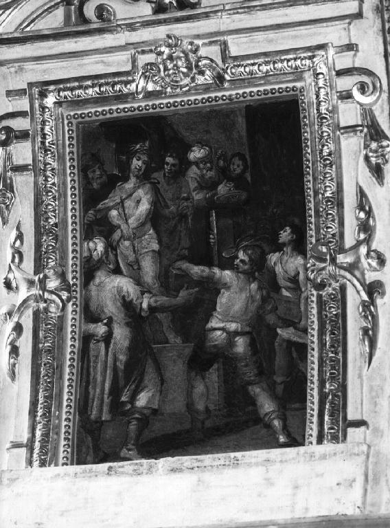 flagellazione di Cristo (dipinto, ciclo) di Carlone Giovanni detto Genovese (sec. XVII)