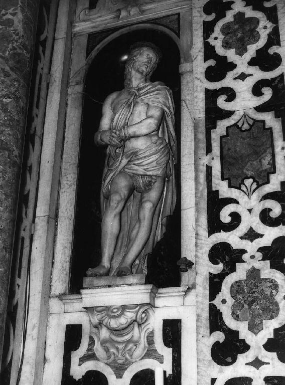 Ecce Homo (statua, insieme) di Fanelli Francesco (sec. XVII)