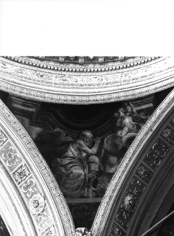 San Marco Evangelista (dipinto, ciclo) di Carlone Giovanni Battista (sec. XVII)