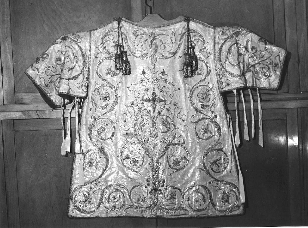 dalmatica - manifattura ligure (seconda metà sec. XIX)