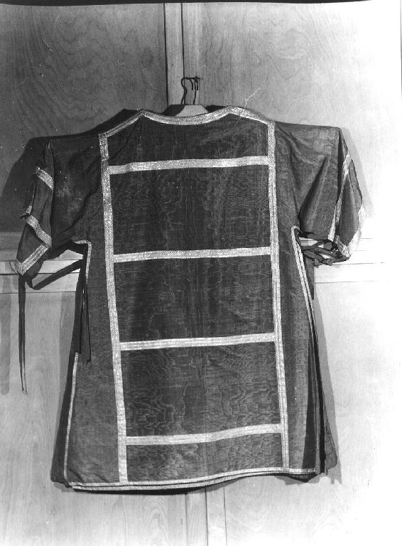 tunicella, coppia - manifattura ligure (prima metà sec. XIX)