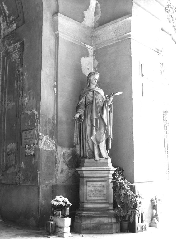 allegoria della Prudenza (monumento funebre, opera isolata) di Carli Domenico (sec. XIX)