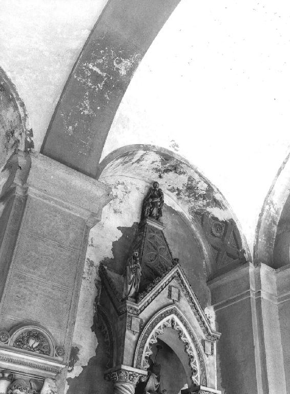 figure allegoriche femminili (monumento funebre - a edicola, opera isolata) di Ramognino Michele (sec. XIX)