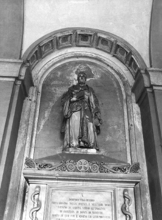 monumento funebre - a edicola centinata, opera isolata di Benetti Giuseppe (sec. XIX)