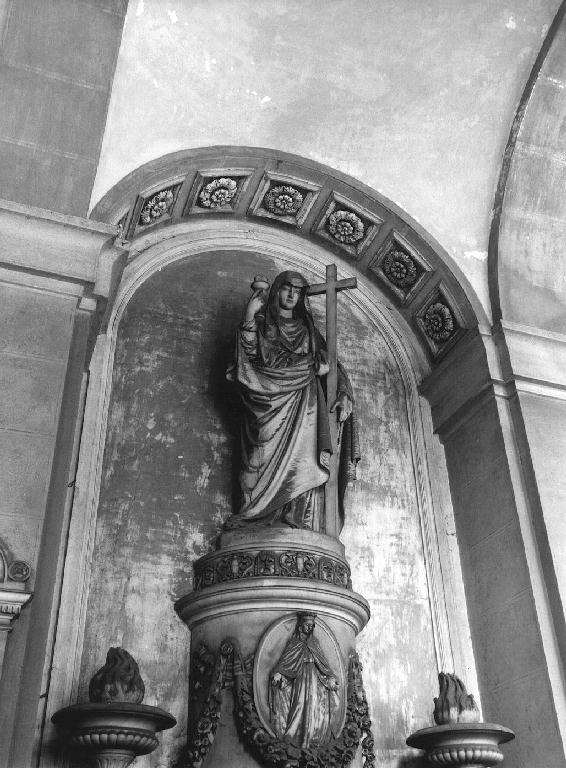 figura allegorica femminile (monumento funebre, opera isolata) di De Barbieri Antonio (sec. XIX)