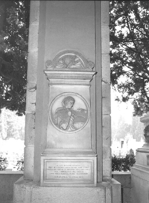 allegoria delle scienze matematiche (monumento funebre - a edicola, opera isolata) di Varni Santo (sec. XIX)