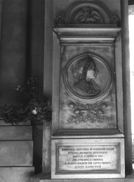 monumento funebre - a edicola, opera isolata di Venzano Lorenzo (sec. XIX)