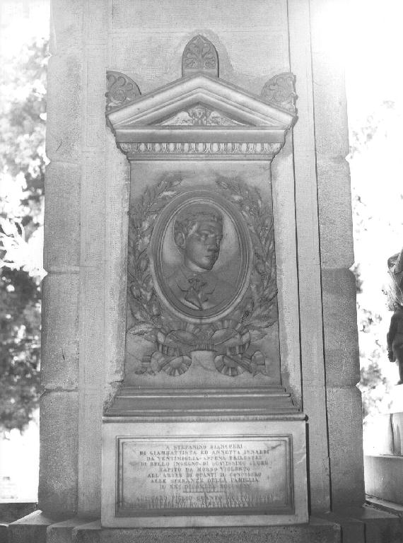 monumento funebre - a edicola, opera isolata di Fabiani Federico (sec. XIX)