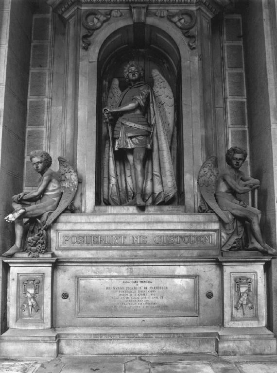 San Michele Arcangelo (monumento funebre, opera isolata) di Moreno Giacomo (seconda metà sec. XIX)