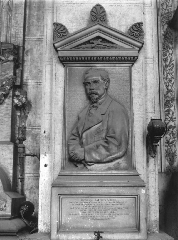 monumento funebre - a edicola, opera isolata di Scanzi Giovanni (ultimo quarto sec. XIX)