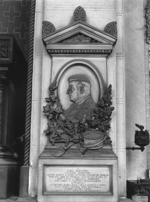 monumento funebre - a edicola, opera isolata di Villa Giovanni Battista (sec. XIX)