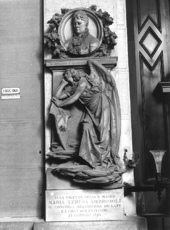 angelo reggistemma (monumento funebre, opera isolata) di Orengo Lorenzo (sec. XIX)