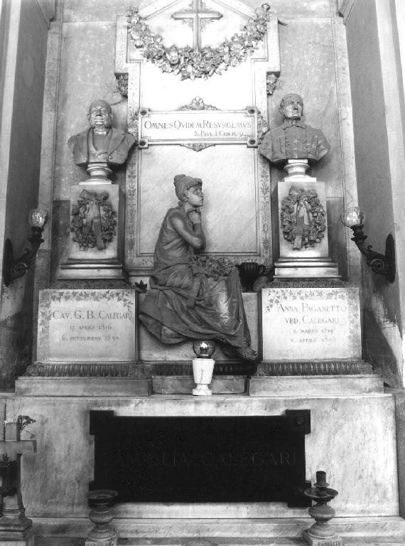 monumento funebre, opera isolata di Bozzano Antonio (sec. XIX)