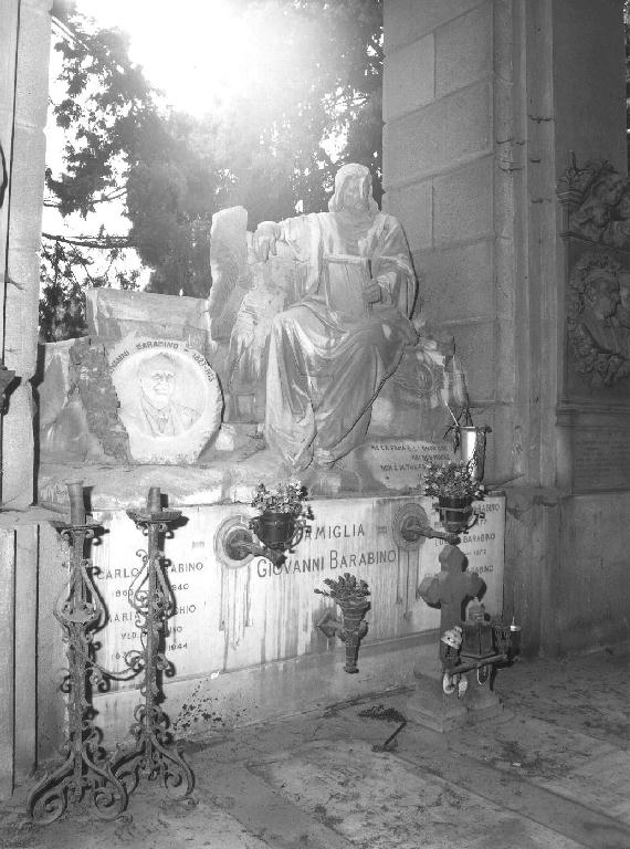 Cristo (monumento funebre, opera isolata) - bottega genovese (primo quarto sec. XX)