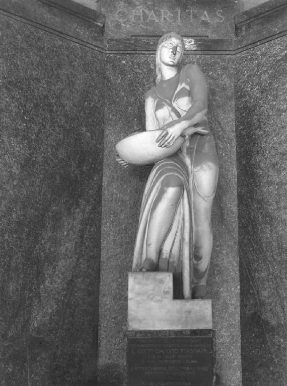 CHARITAS, Carità (monumento funebre, opera isolata) - bottega genovese (secondo quarto sec. XX)