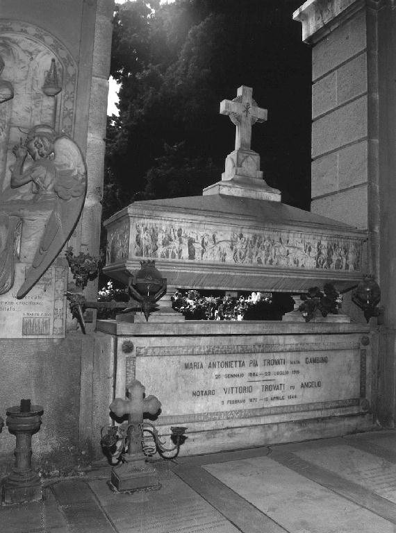 croce (sarcofago, opera isolata) di Cresti Domenico detto Passignano (sec. XX)