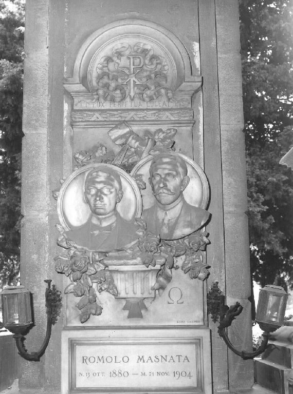monumento funebre, opera isolata di Orengo Luigi (sec. XX)