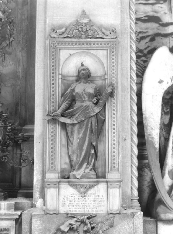 figura allegorica femminile (monumento funebre, opera isolata) di Rota Antonio (sec. XIX)