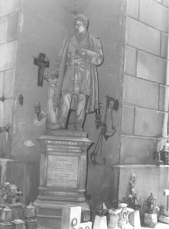 figura maschile (monumento funebre, opera isolata) di Varni Santo (sec. XIX)