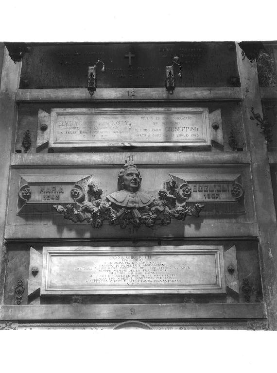 monumento funebre, opera isolata di Pessina Enrico (primo quarto sec. XX)