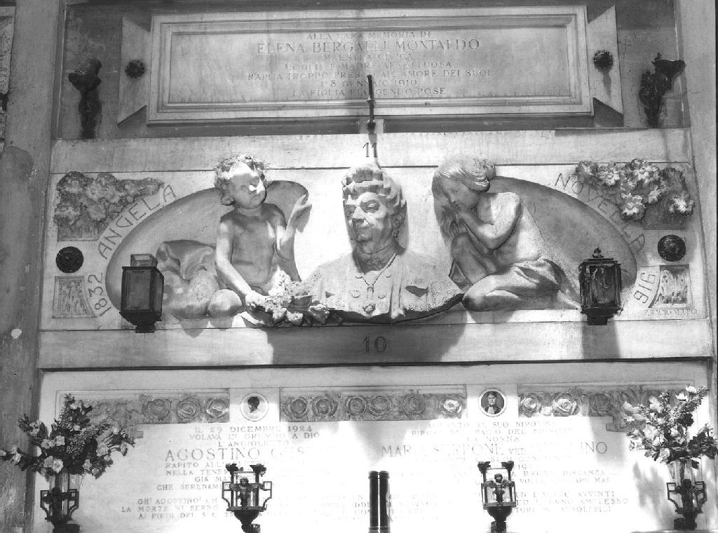 monumento funebre, opera isolata di Bacigalupo Pietro (sec. XX)