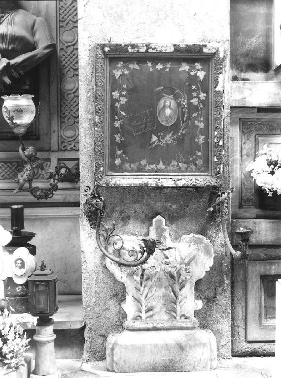 ECCE HOMO (monumento funebre, opera isolata) - bottega genovese (sec. XIX)