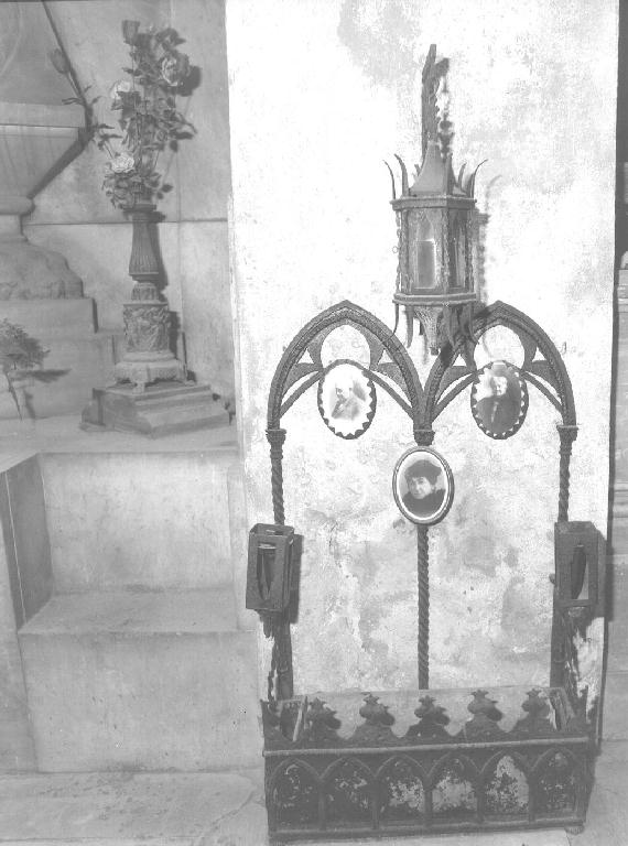 espositore, opera isolata - bottega genovese (primo quarto sec. XX)